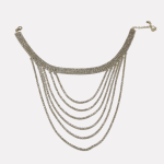 Gold Multi-layer Dropping Zircon Necklace
